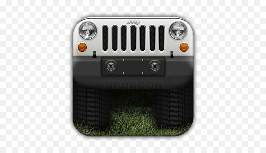 Jeep In Touch - App Icon On Behance Black Widow Decal Car Png,Icon Offroad