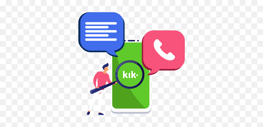 Kik Spy App To Monitor Messenger - Spyware Png,Kik Icon Png