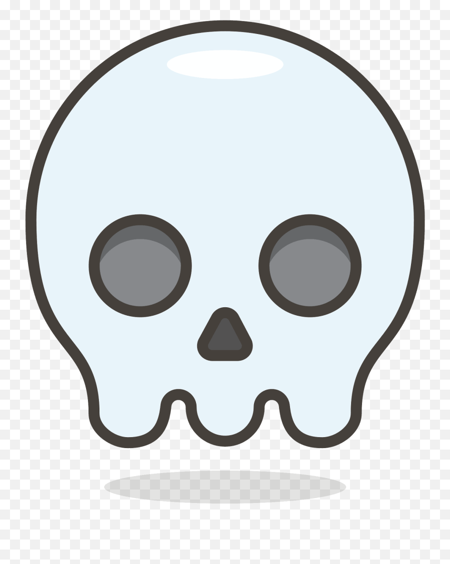Skull Emoji Clipart Free Download Transparent Png Creazilla - Adobe Illustrator Skull Emoji,Laughing Skull Icon