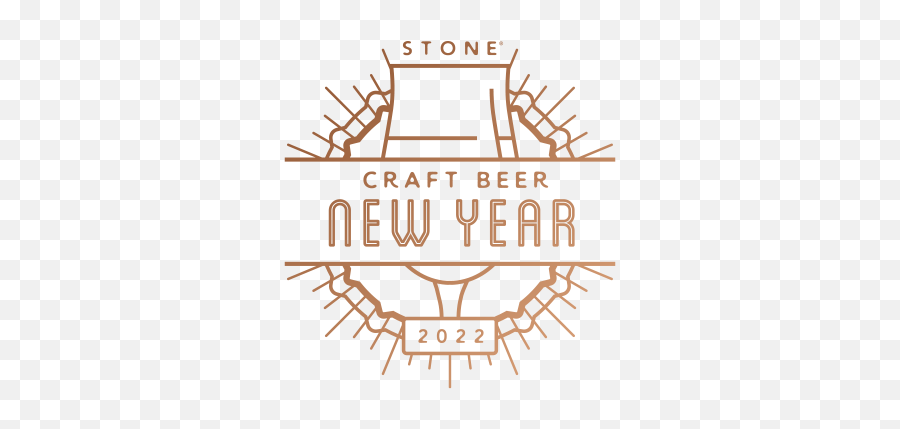 Stone Craft Beer New Year - Escondido December 31 2021 Bamboo Round Mirror Sujnburst Png,Icon Metal Craft