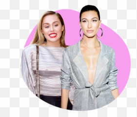 Miley Cyrus Bullied Hailey Baldwin - Girl Png,Miley Cyrus Png