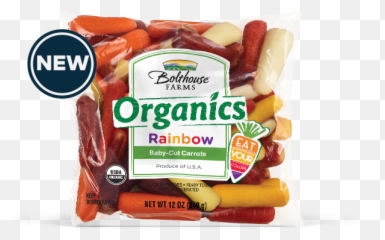 Download Carrots Png Rainbow - Bolthouse Farms Carrots Bolthouse Farms Baby Carrots Organic,Carrots Png