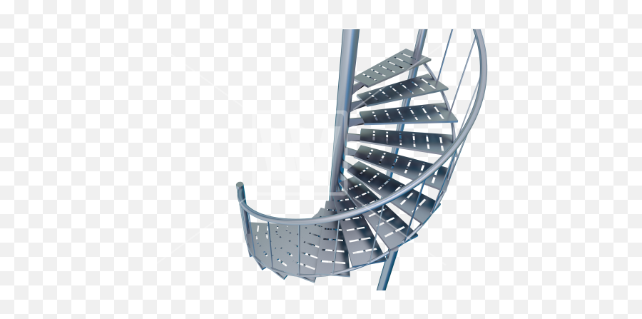 Stairs Steel Transparent Png Clipart - Spiral Staircase Transparent Background,Stairs Png