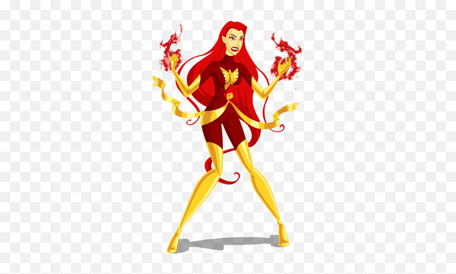 Yolasite - Cartoon Png,Jean Grey Png