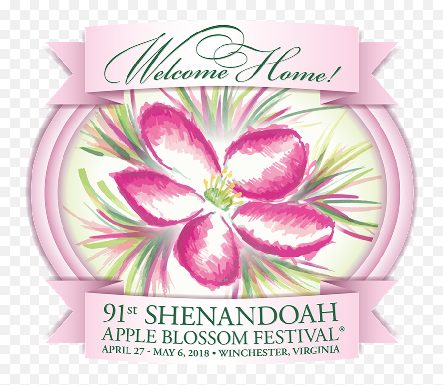 Apple Blossom Festival 2018 Png Image - Clematis,Apple Logo 2018