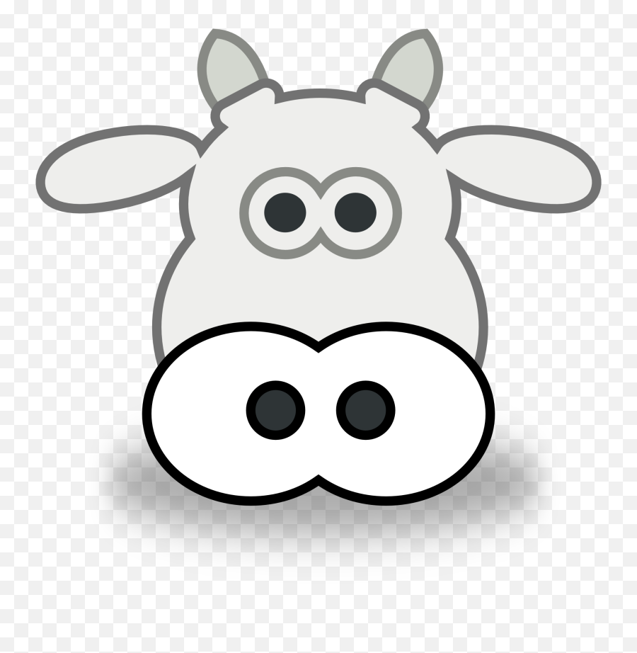 Vector Cow Face - Cow Head Animation Png,Cow Face Png
