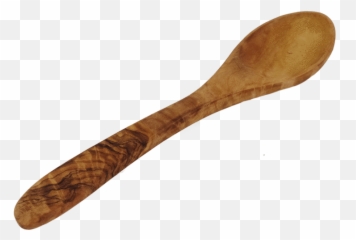 Small Olive Wood Spoon - Wooden png
