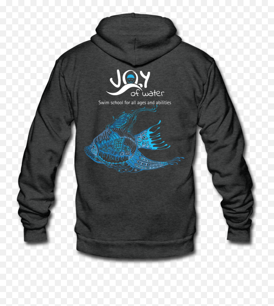 Joy Of Water Hoodie With Tropical Fish - Halloween Hoodies For Adults Png,Tropical Fish Png