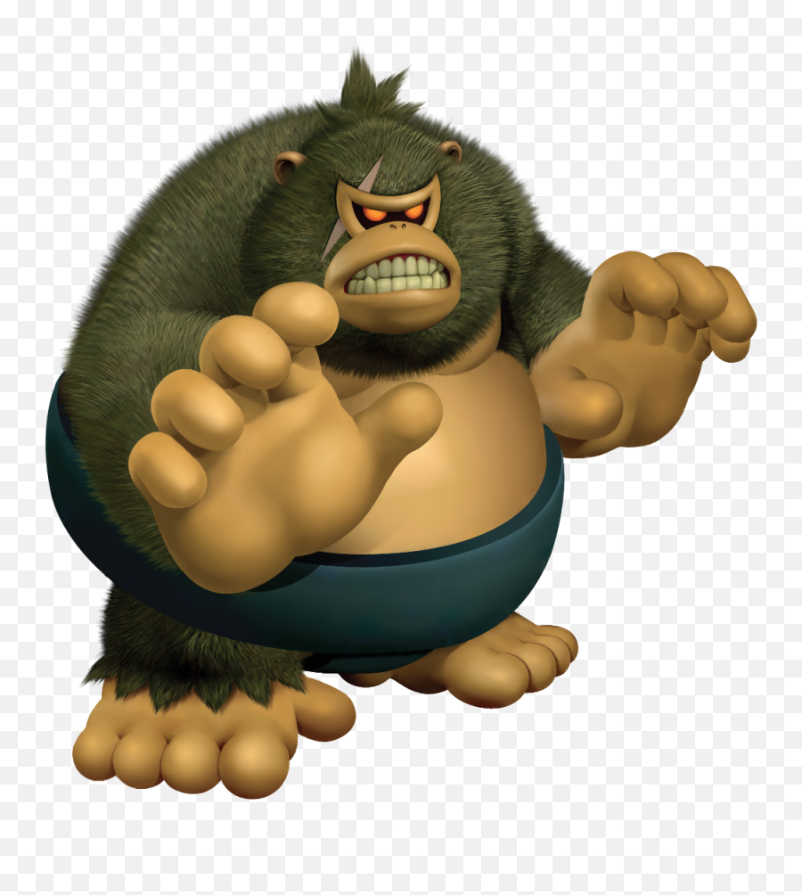 Super Mario Wiki - Donkey Kong Sumo Kong Transparent Donkey Kong Jungle Beat Boss Png,Diddy Kong Png