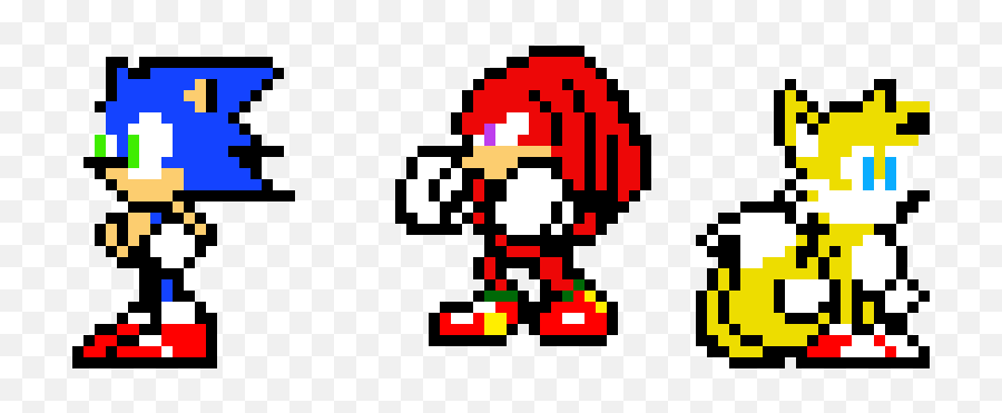 Sonic Heroes Logo Png - Pixel Art Amy Rose,Sonic Advance Logo