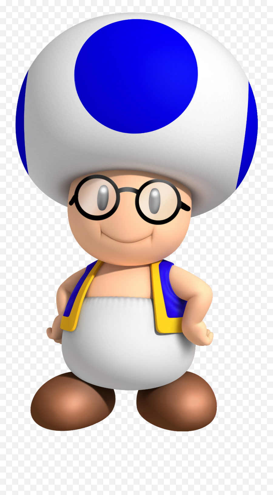 Mario Toad - Blue Toad Mario Png,Toad Png