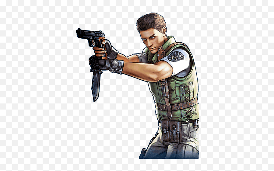 Chris Redfield - Resident Evil Remake Chris Code Veronica Png,Chris Redfield Png
