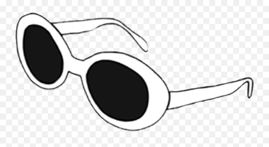 Cloutgoggles Cloutgang Clout White - Black And White Aesthetic Stickers Png,Clout Goggles Transparent