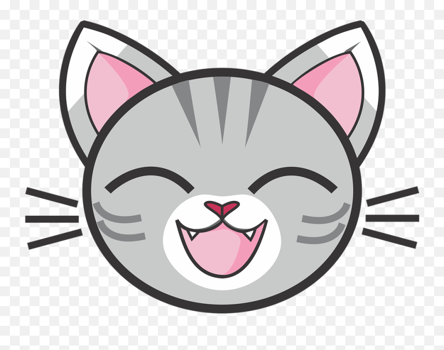Cliparts - Tabby Cat Face Clip Art Png,Cat Face Png