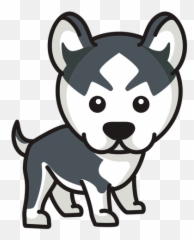 Transparent Png Svg Vector File - Husky Siberiano Svg,Husky Transparent