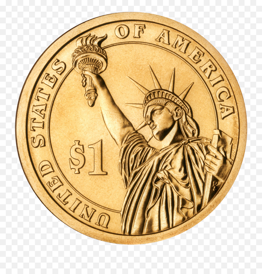 Dollar Coin Png Image For Free Download - Coin,Coin Transparent Background