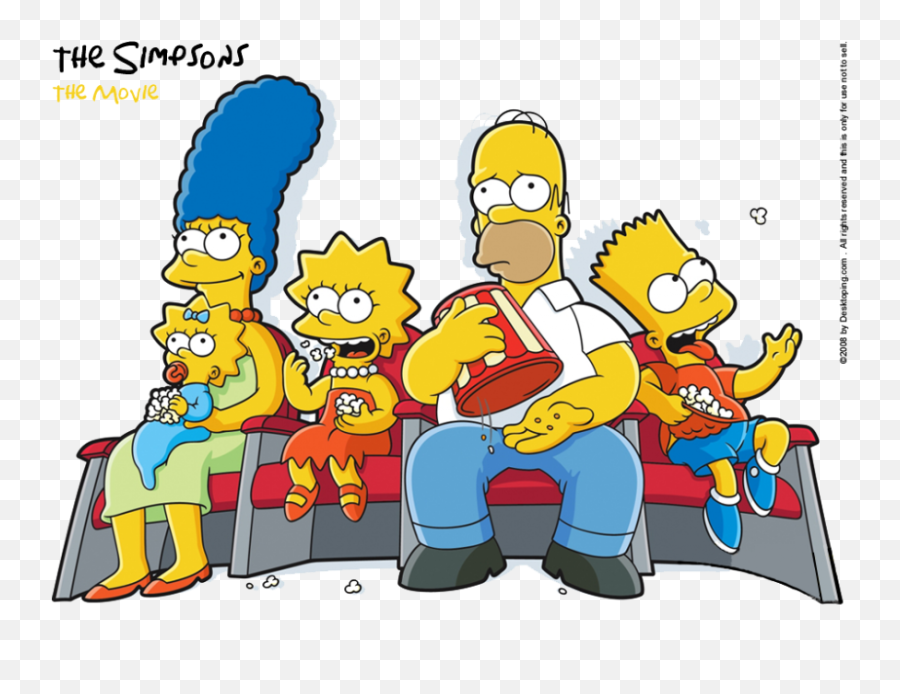 Download The Simpsons Transparent Png 401 - Los Simpson Simpsons Family,Simpson Png