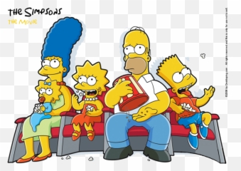 Download The Simpsons Transparent Png 401 - Los Family