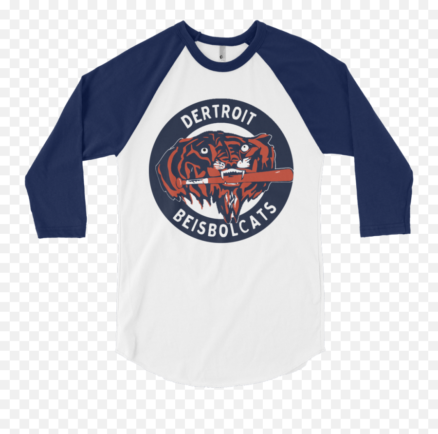 Bad Tigers Logo - Detroit Beisbolcats Full Size Png Web Design T Shirt,Detroit Tigers Logo Png