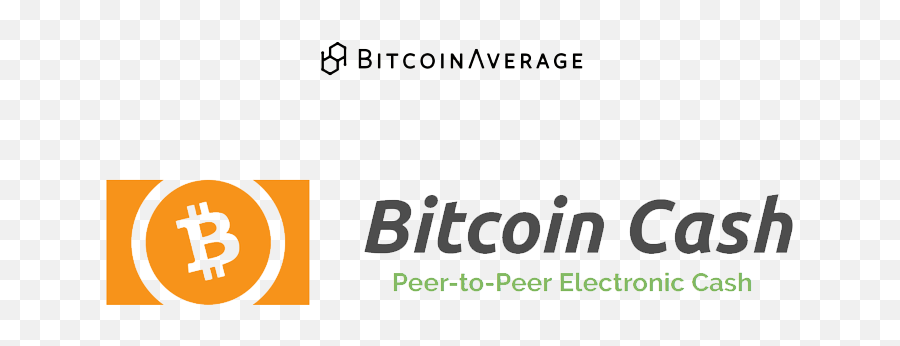 Bitcoinaverage Adds Api Support For Bitcoin Cash Bch - Orange Png,Bitcoin Cash Logo Png