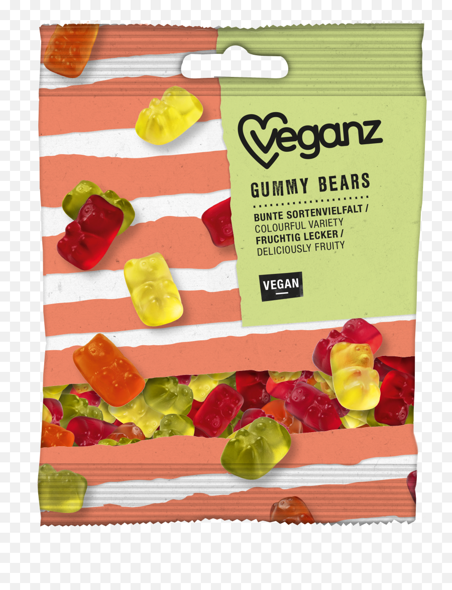 Vegan Gummy Bears From Veganz - True Gummy Bear Pleasure Veganz Png,Gummy Bears Png