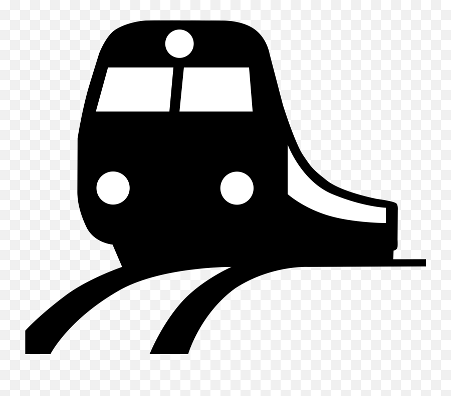 Train Clipart Black And White - Train Icon Png,Train Clipart Png