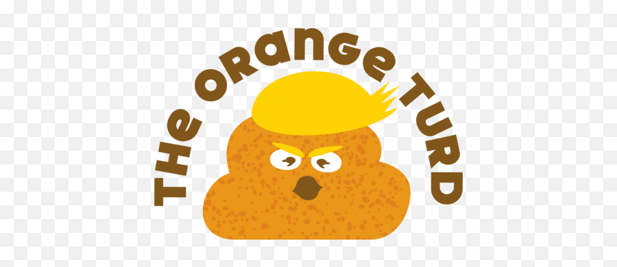 Donald Trump Toilet Paper Roll U2013 The Orange Turd - Orange Turd Png,Turd Png