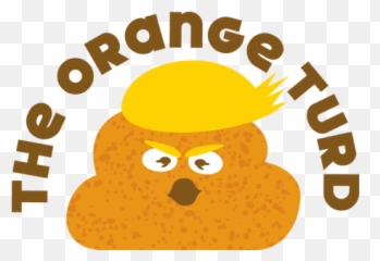 Donald Trump Toilet Paper Roll U2013 The Orange Turd - Orange Turd Png,Turd Png