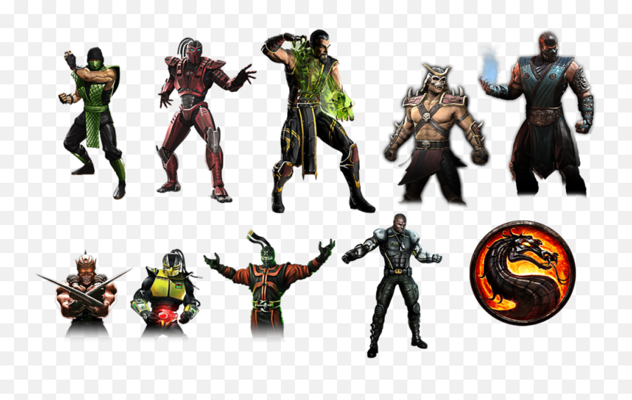 Mortal Kombat 9 Pack Psd Official Psds - Superhero Png,Mortal Kombat Png