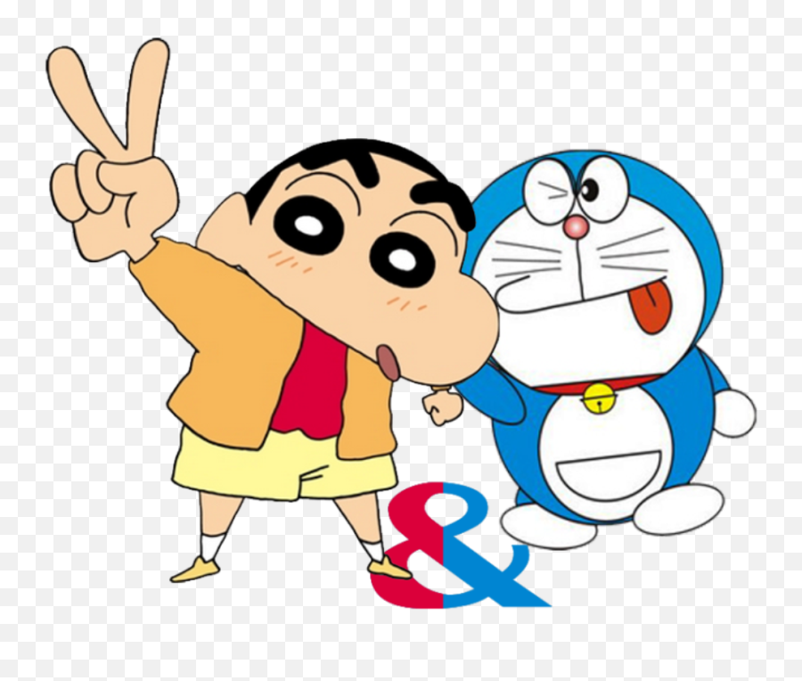 Shinchan U0026 Doraemon - Shin Chan Png,Doraemon Png