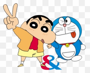 Shinchan U0026 Doraemon - Shin Chan Png,Doraemon Png