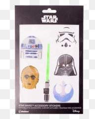 Star Wars - Characters Vinyl Stickers 6Pack png