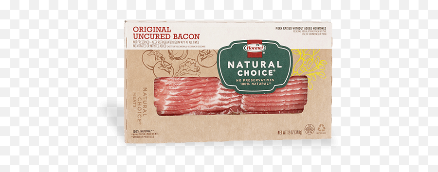 Hormel Natural Choice Lunch U0026 Deli Meat Low Sodium Nitrate - Hormel Natural Choice Bacon Png,Bacon Transparent