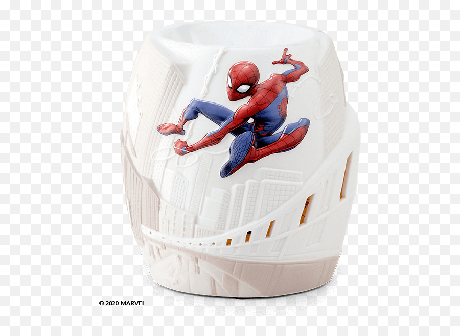 Spider - Man Scentsy Warmer Marvel Universe Marvel Spider Man Scentsy Warmer Png,Spiderman Back Logo