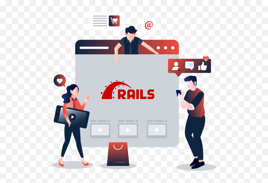 Hire Ruby - Digital Marketing Png,Ruby On Rails Logo