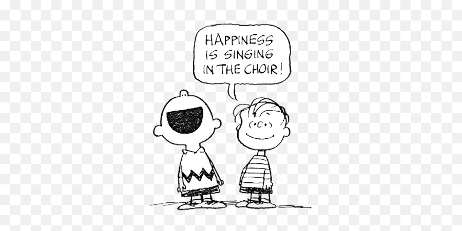 Why Be In Choir - Moose Lake Community School Happiness Is Singing In The Choir Charlie Brown Png,Choir Png
