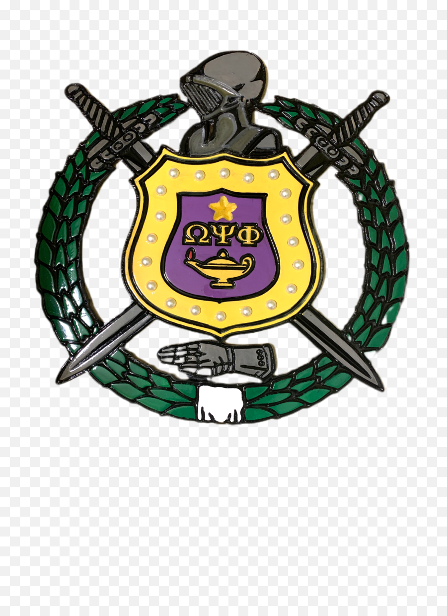 Omega Psi Phi Fraternity Shield - Omega Psi Phi Shield Png,Omega Psi Phi Shield Png