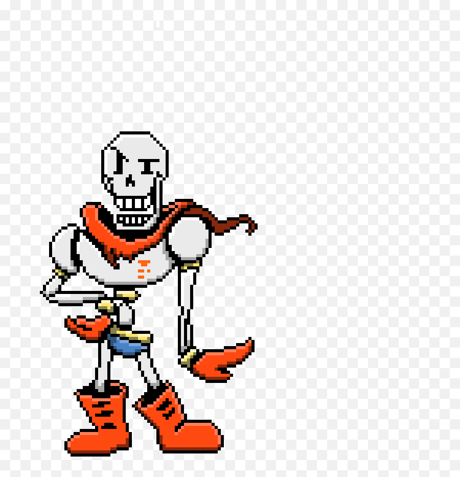 Papyrus Undertale Png Image With No - Papyrus Undertale,Undertale Papyrus Png