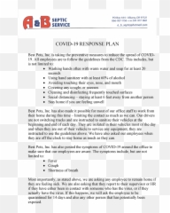 A B Septic Service - Vertical Png,0 Png