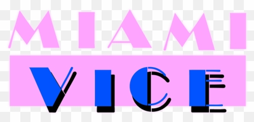 Download Svg Royalty Free Library Logos Tv Fan - Miami Vice Miami Vice Png,Vice Logo