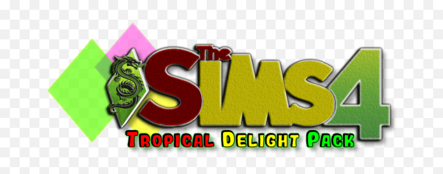Tropical Delight Stuff Pack Ll Edition Release - Other Language Png,Sims 4 Logo