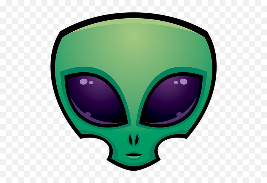 Alien Head Icon Fleece Blanket - Kosmita Kreskówka Png,Icon Wall Stickers