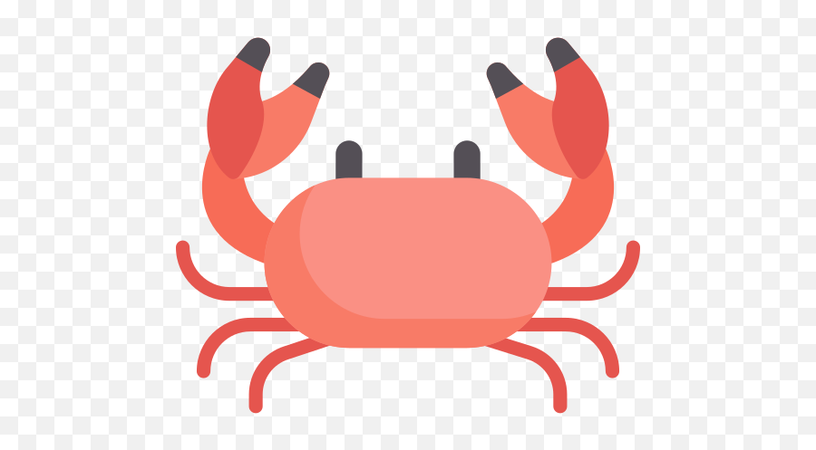 Crab - Crab Icon Free Png,Hermit Crab Flat Icon