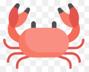 Crab - Crab Icon Free Png,Hermit Crab Flat Icon