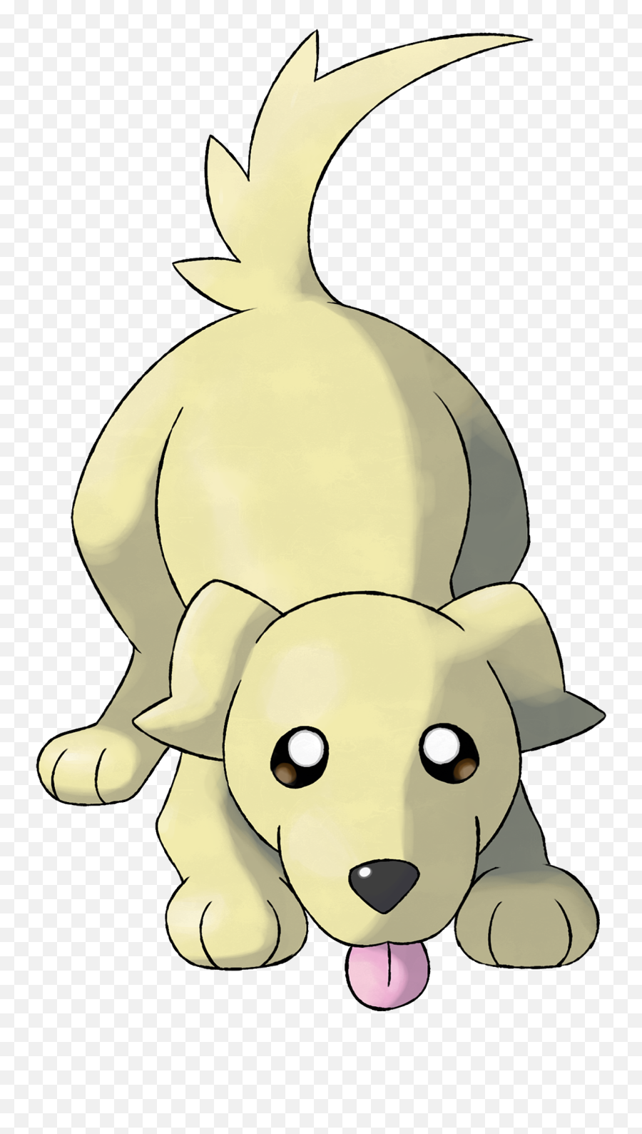 Clipart Puppy Yellow Lab - Pokemon Clover Semdrop Png,Yellow Lab Icon Png