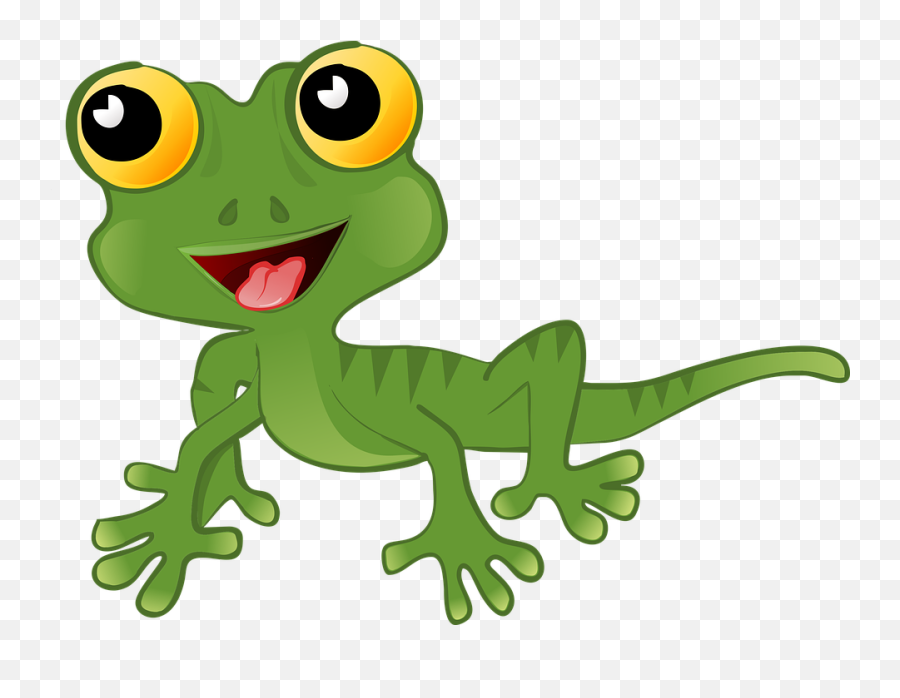 Gecko Friendly Lizard - Gecko Cartoon Png,Gecko Png