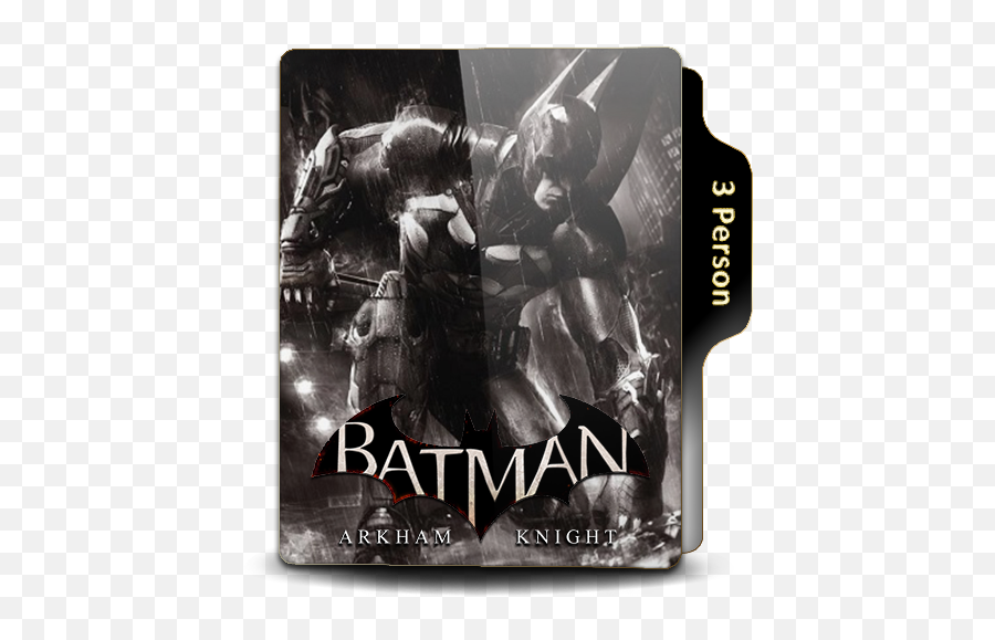 Batman Arkham Knight V3 Icon 512x512px Ico Png Icns - Ultra Hd Batman Arkham Knight Wallpaper 4k,Gray Folder Icon