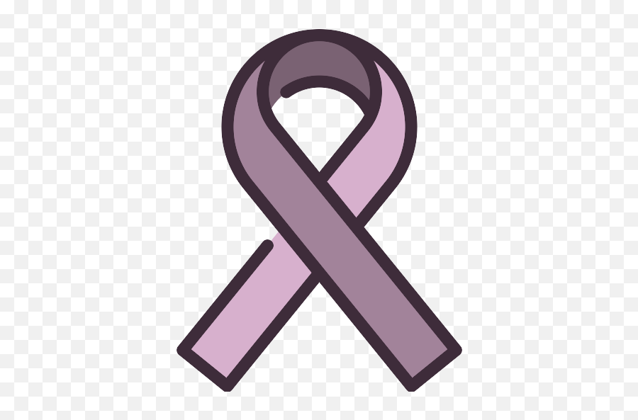 Purple Ribbon Png Icon - Purple Ribbon Icon,Purple Ribbon Png