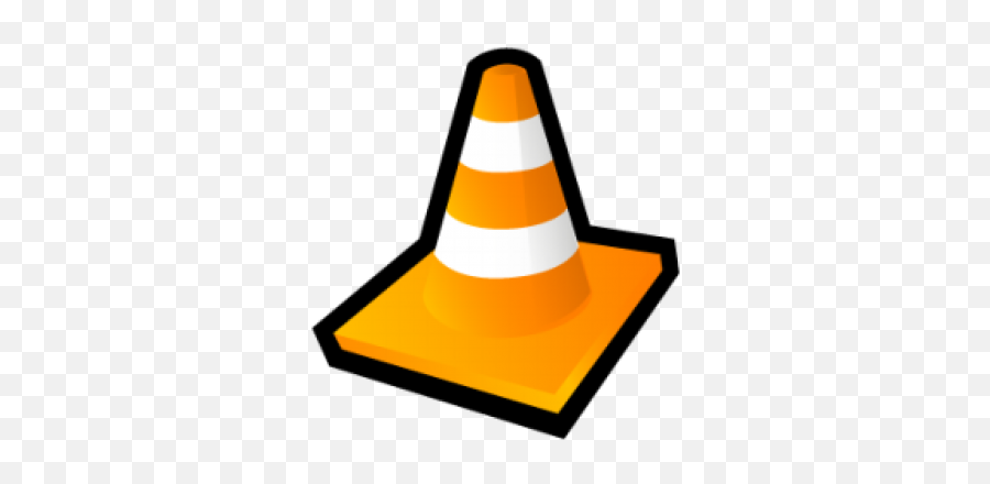 Icons Icon Pngs Media 29png Snipstock - Transparent Cartoon Traffic Cone,Vlc Icon
