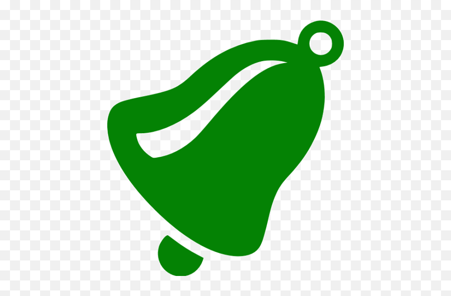 Green Bell Icon - Free Green Bell Icons Green Bell Png,Google Bell Icon
